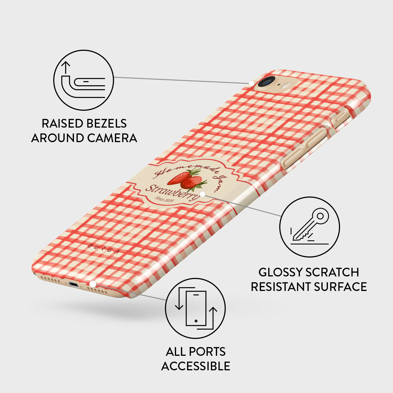 Grandma's Jam - iPhone 7 / iPhone 8 Case - Image 3