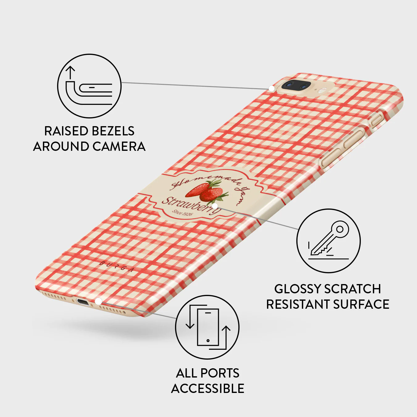 Grandma's Jam - iPhone 7 Plus / 8 Plus Case - Image 3