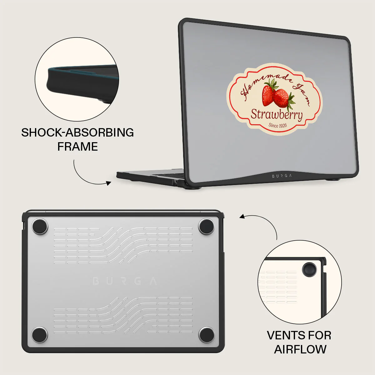Grandma's Jam - Macbook Case - Image 10