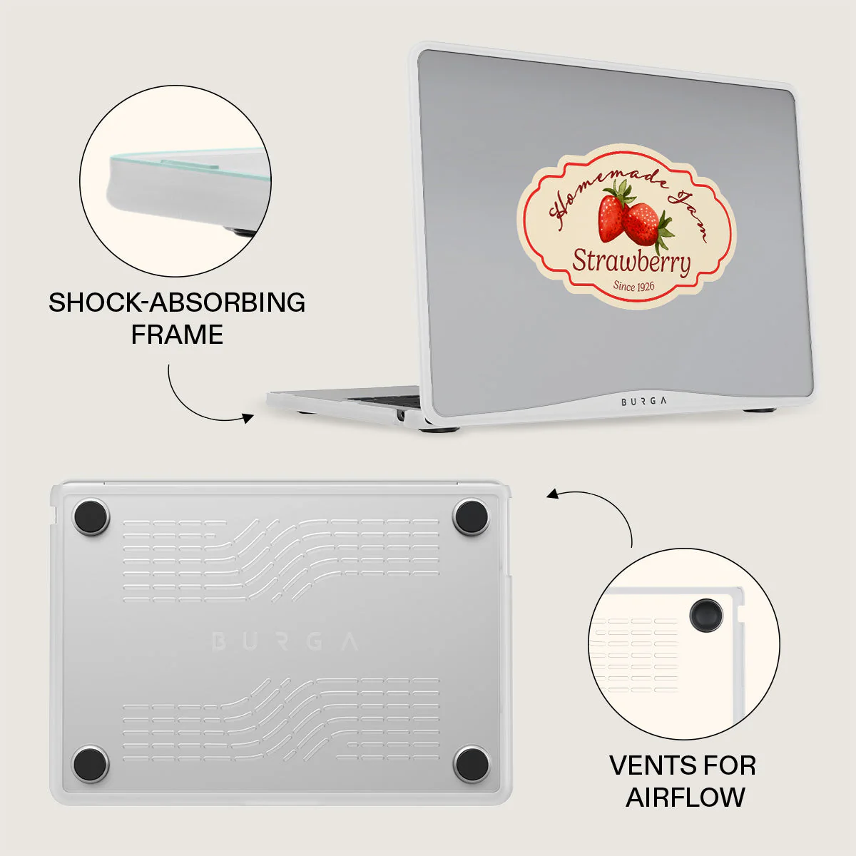 Grandma's Jam - Macbook Case - Image 9