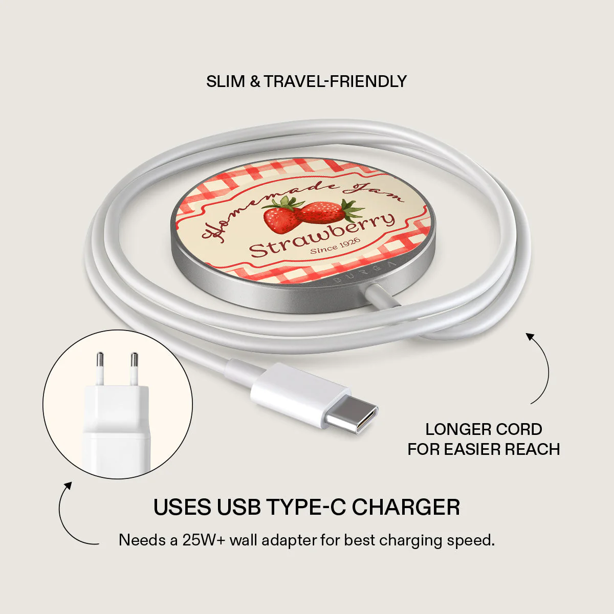 Grandma's Jam - Magnetic Wireless Charger - Image 9