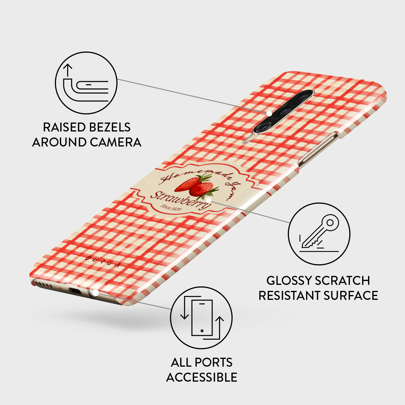 Grandma's Jam - OnePlus 7 Pro / 7T Pro Case - Image 3