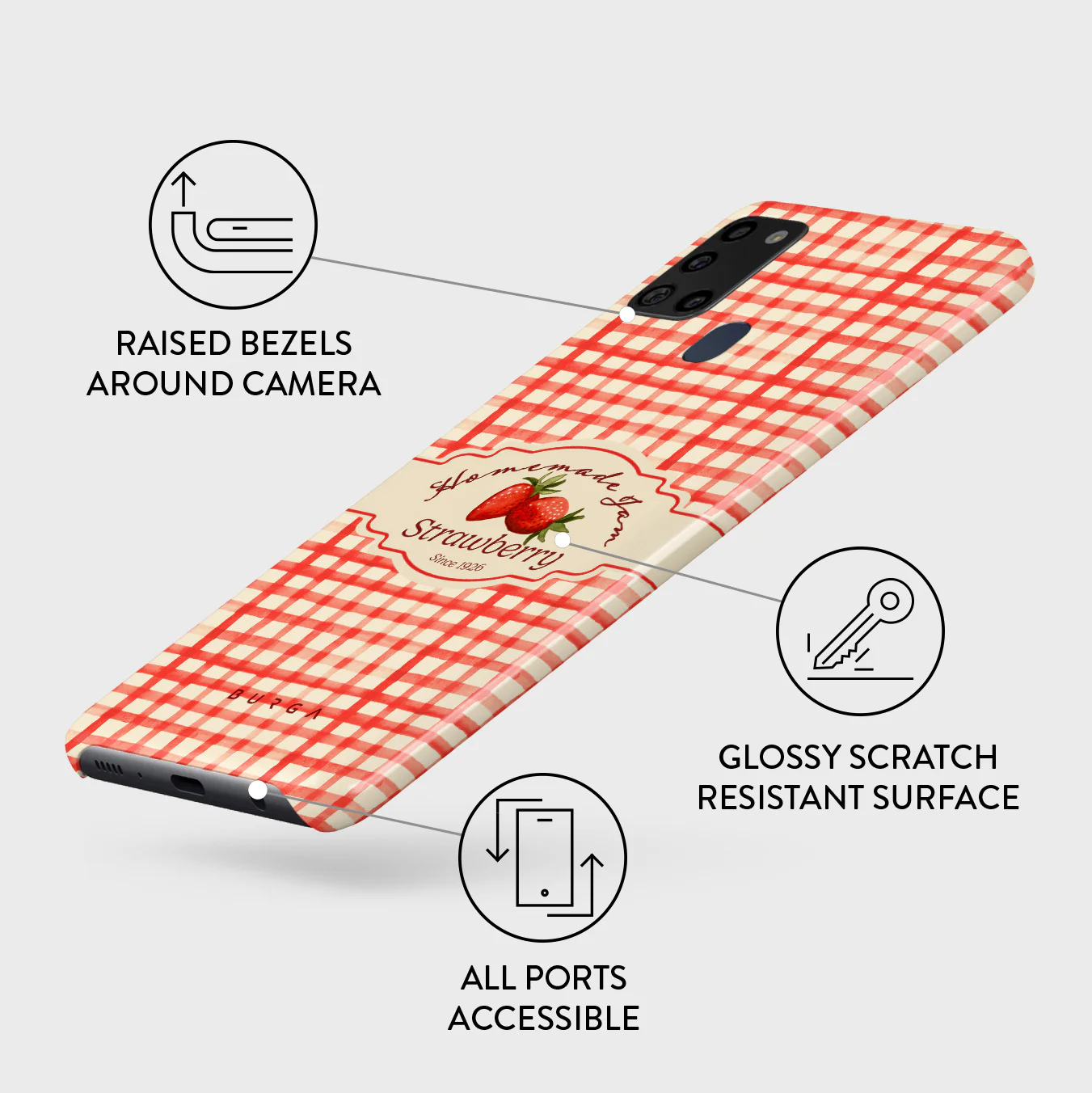 Grandma's Jam - Samsung Galaxy A21s 4G Case - Image 3