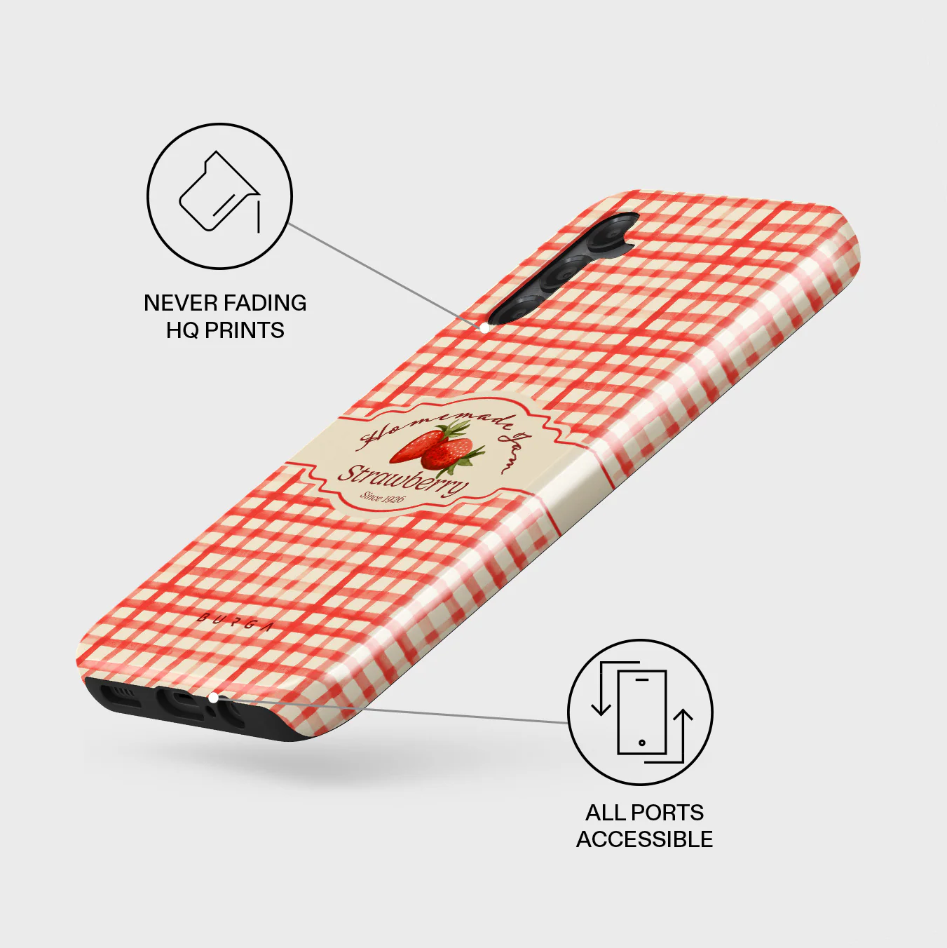 Grandma's Jam - Samsung Galaxy A25 Case - Image 3