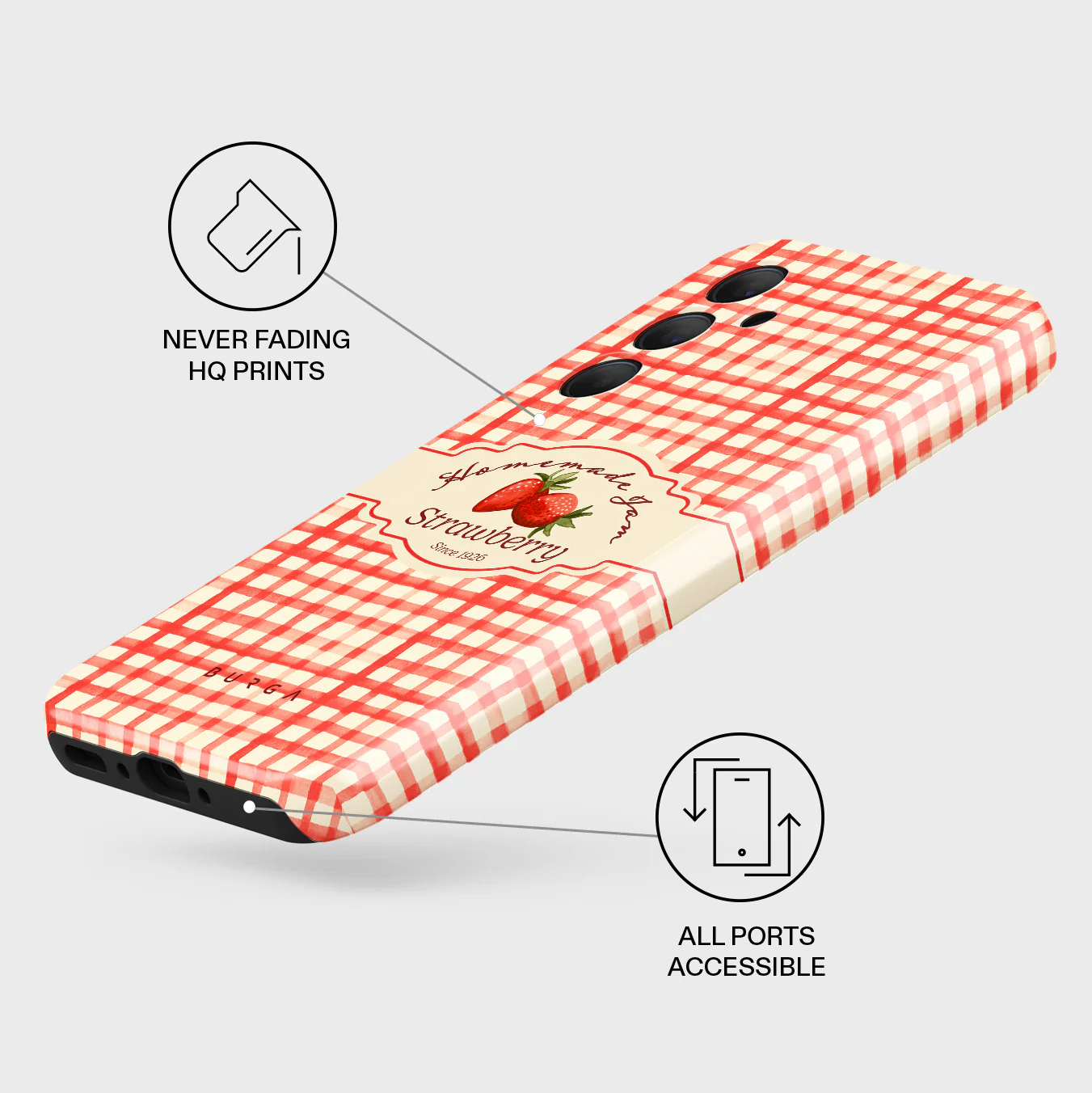 Grandma's Jam - Samsung Galaxy A35 Case - Image 3