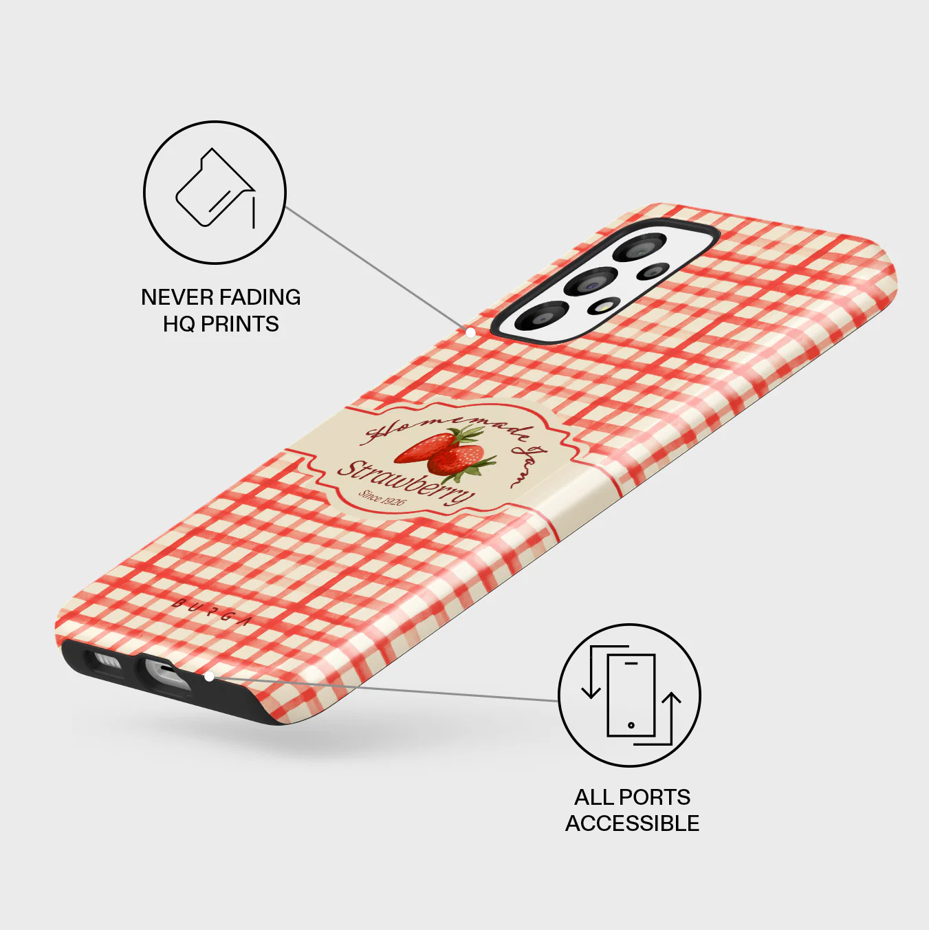 Grandma's Jam - Samsung Galaxy A53 Case - Image 3