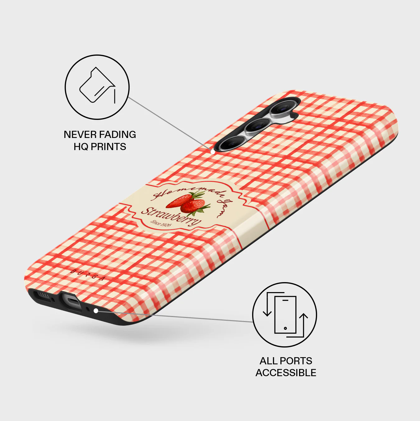 Grandma's Jam - Samsung Galaxy A54 Case - Image 3