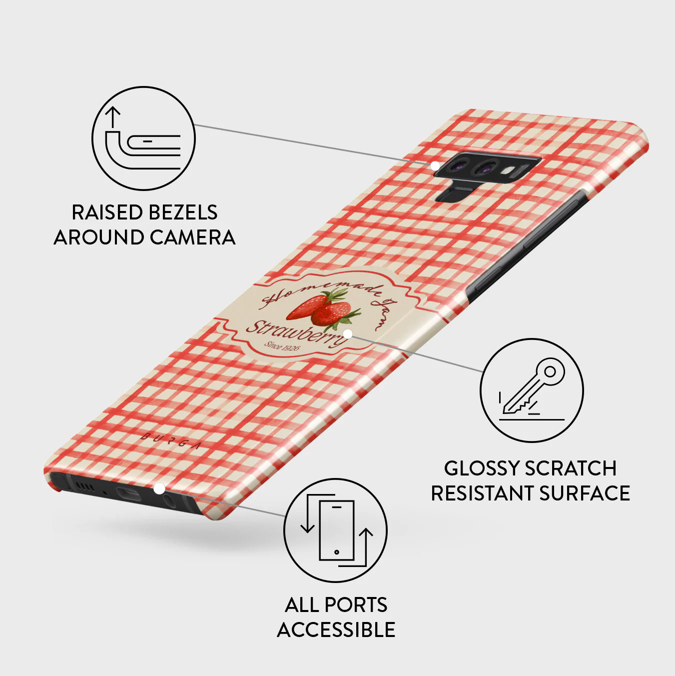 Grandma's Jam - Samsung Galaxy Note 9 Case - Image 3