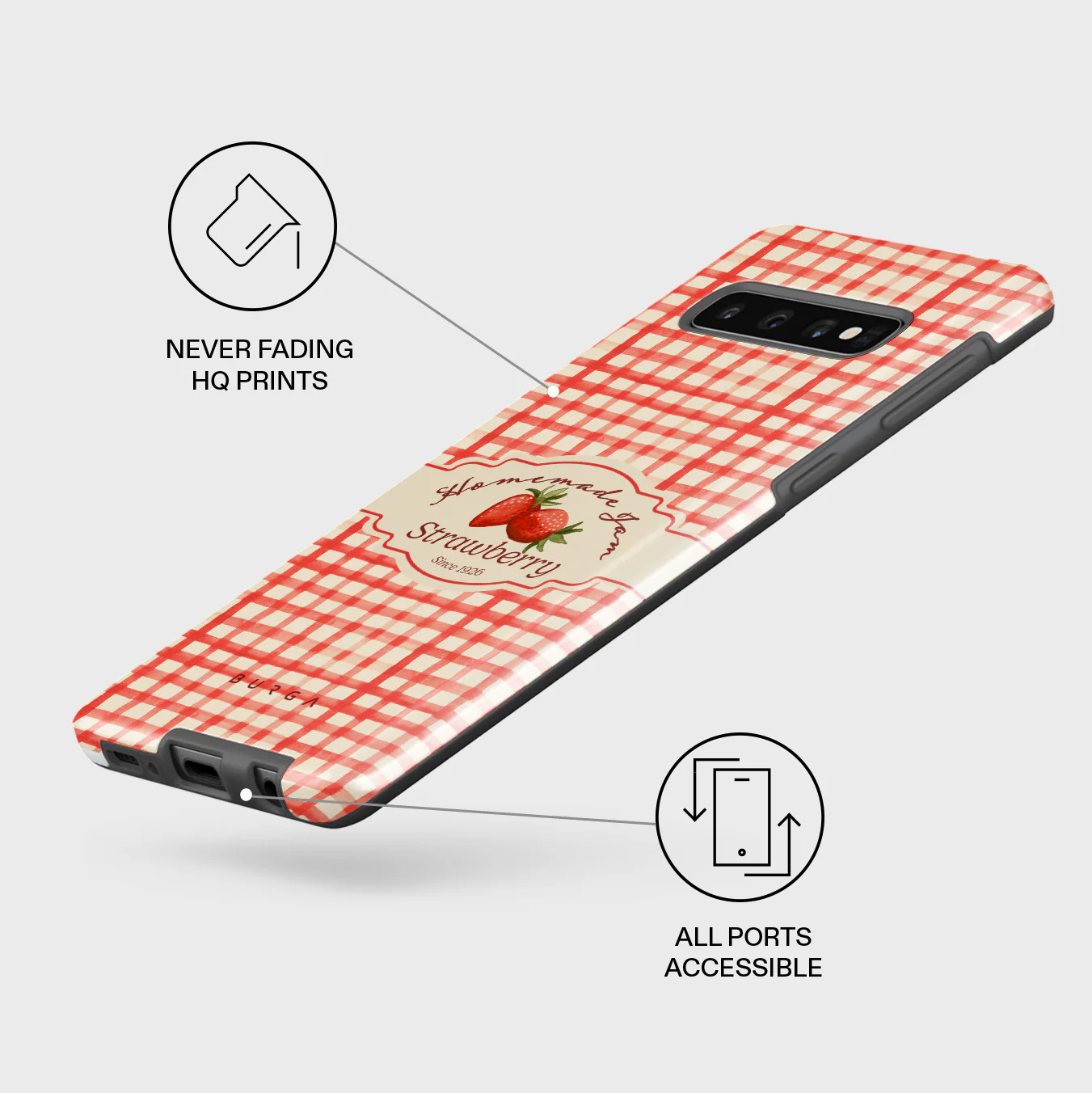 Grandma's Jam - Samsung Galaxy S10 4G Case - Image 3