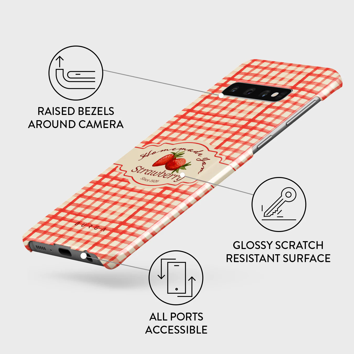 Grandma's Jam - Samsung Galaxy S10 Plus Case - Image 3
