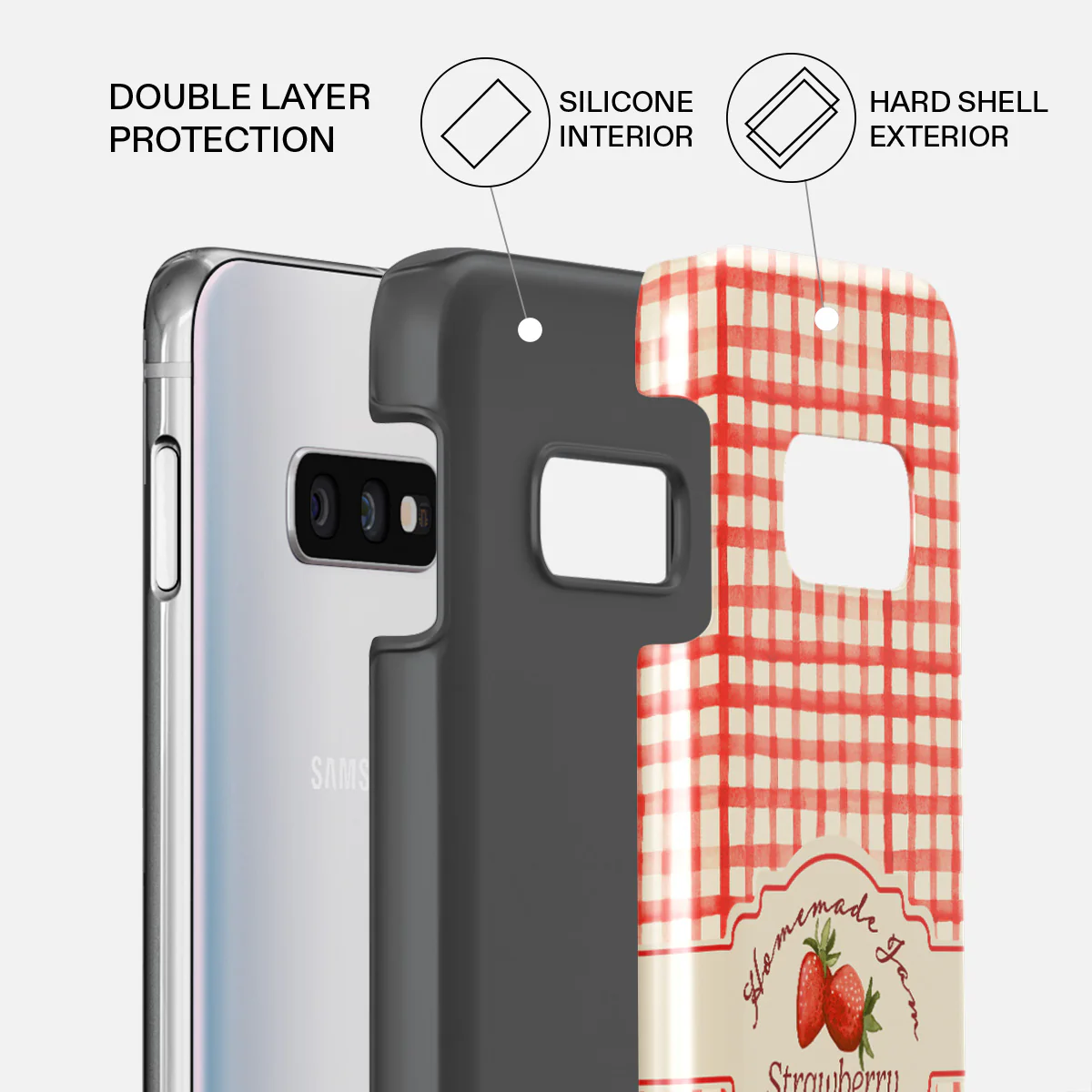 Grandma's Jam - Samsung Galaxy S10E Case - Image 2