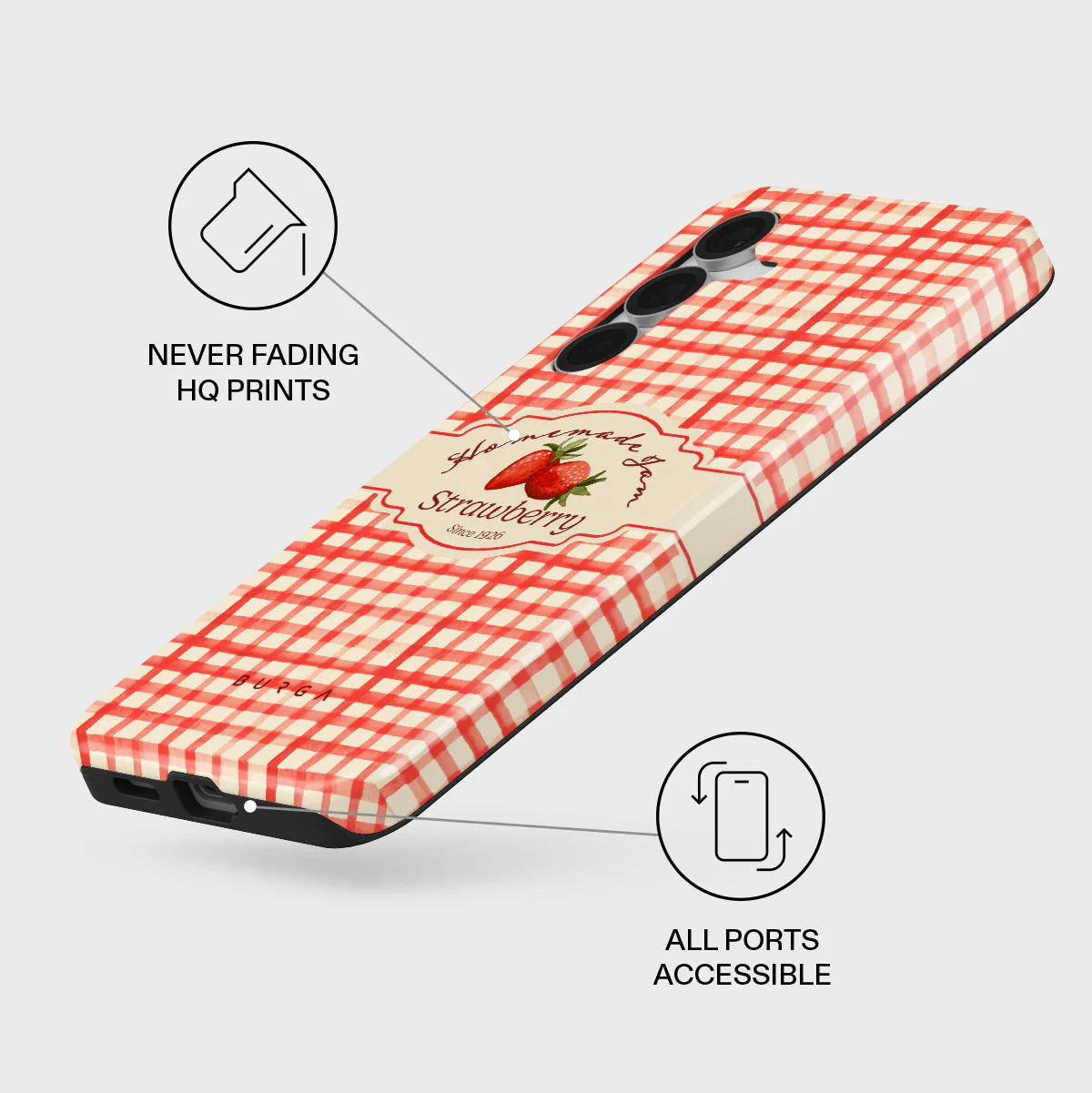 Grandma's Jam - Samsung Galaxy S25 FE Case - Image 3