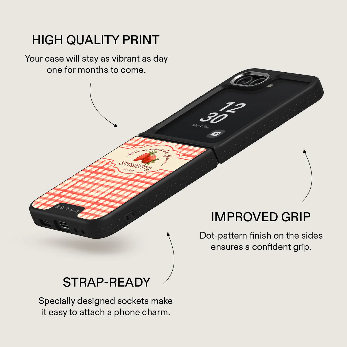 Grandma's Jam - Samsung Galaxy Z Flip 5 Case - Image 19