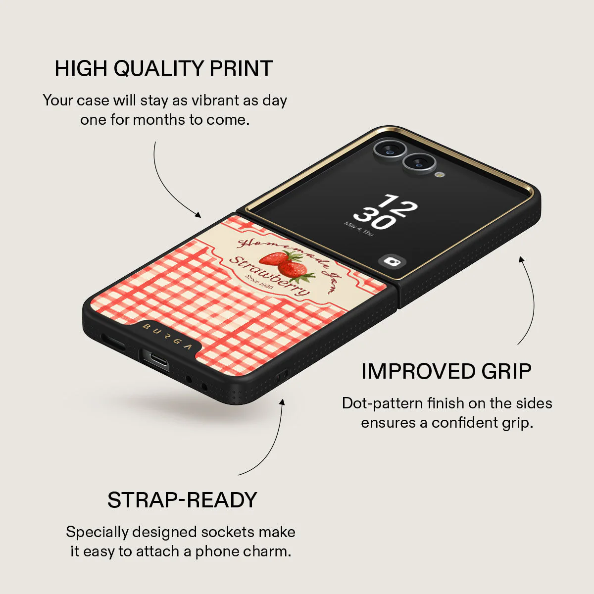 Grandma's Jam - Samsung Galaxy Z Flip 7 Case - Image 9