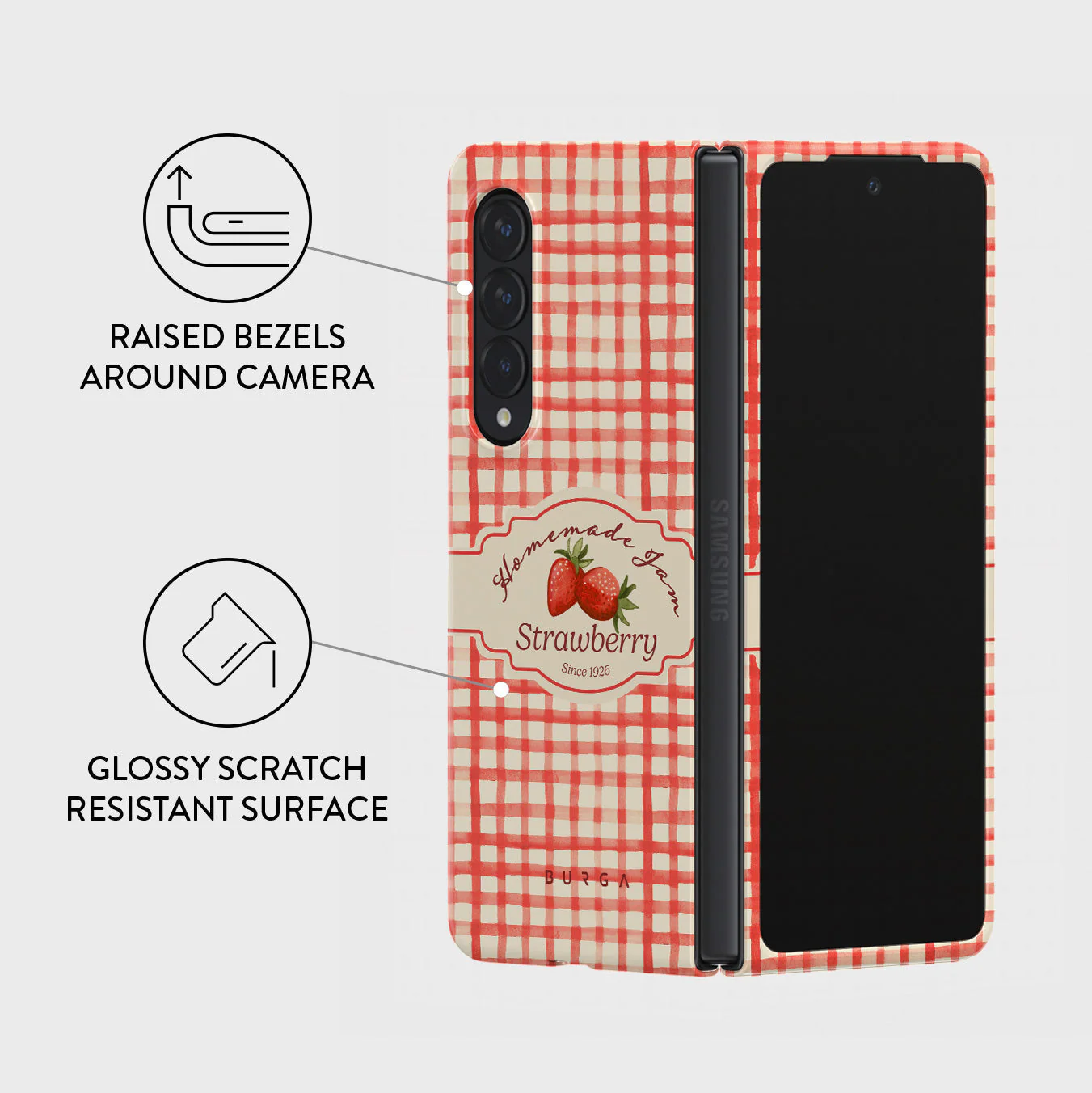 Grandma's Jam - Samsung Galaxy Z Fold 4 Case - Image 3