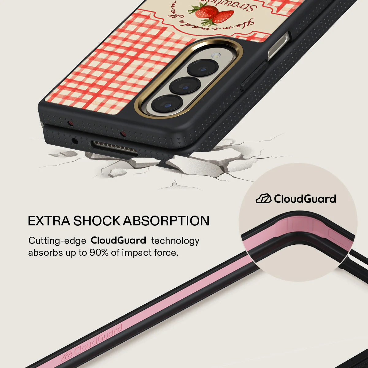 Grandma's Jam - Samsung Galaxy Z Fold 4 Case - Image 8