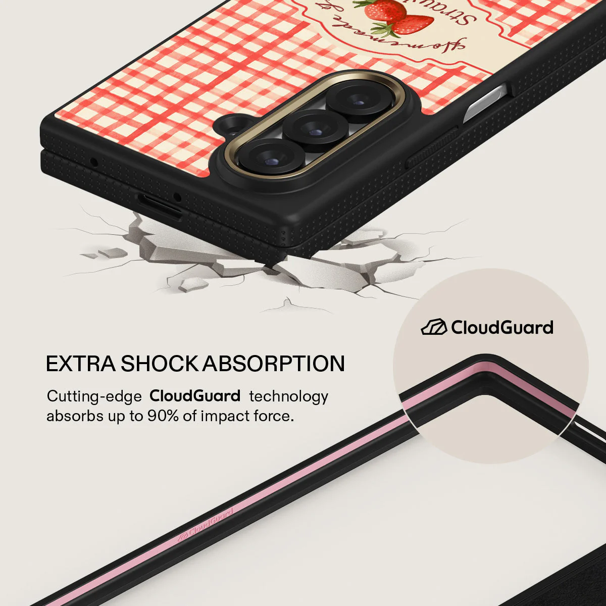 Grandma's Jam - Samsung Galaxy Z Fold 7 Case - Image 3