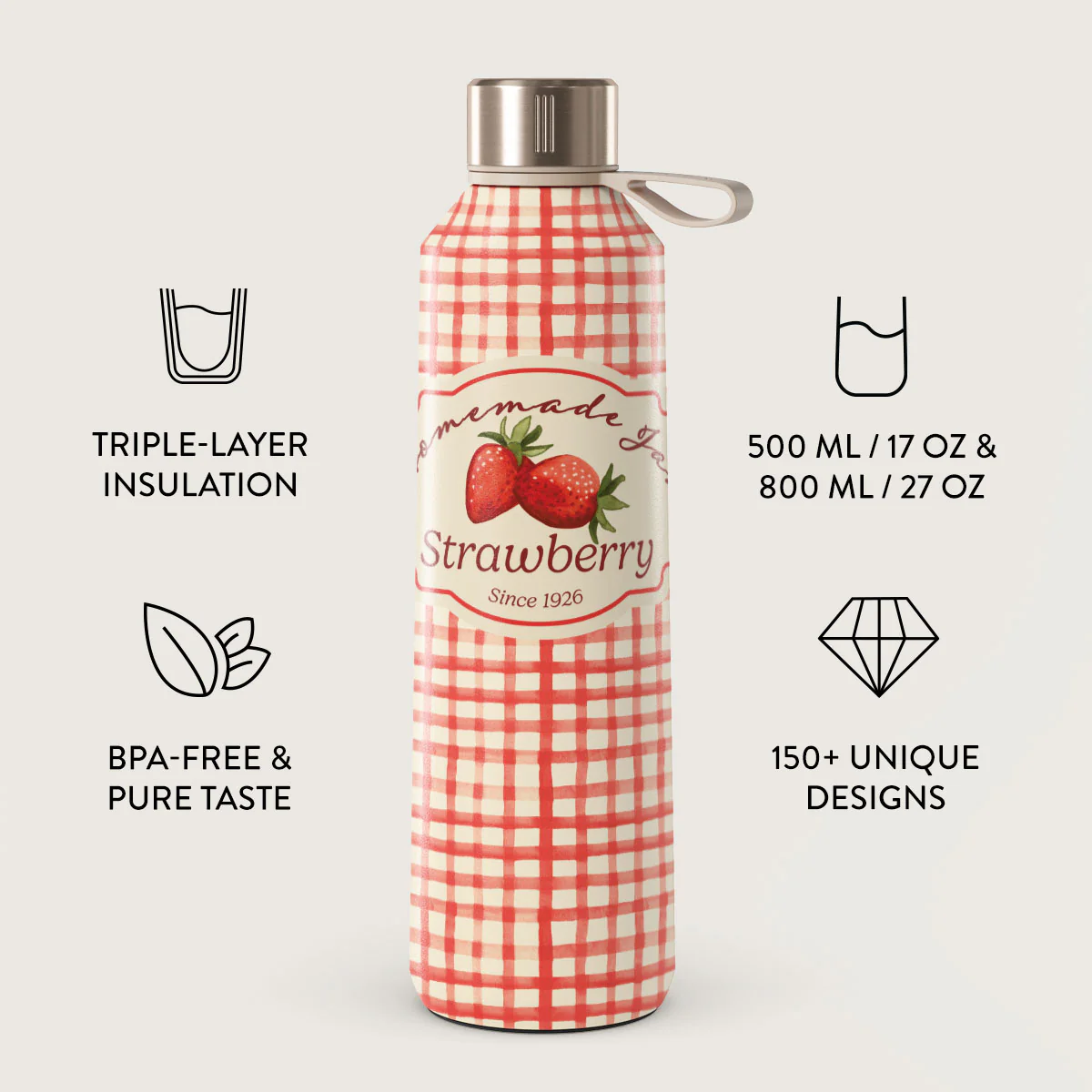 Grandma's Jam - Water Bottle - Image 3