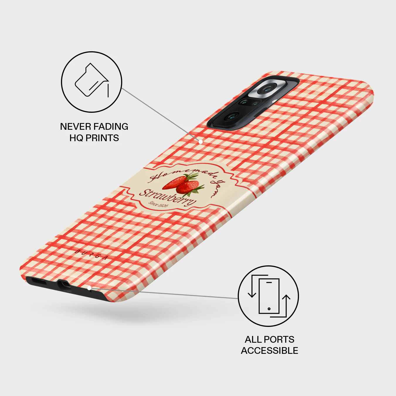 Grandma's Jam - Xiaomi Redmi Note 10 Pro Case - Image 3