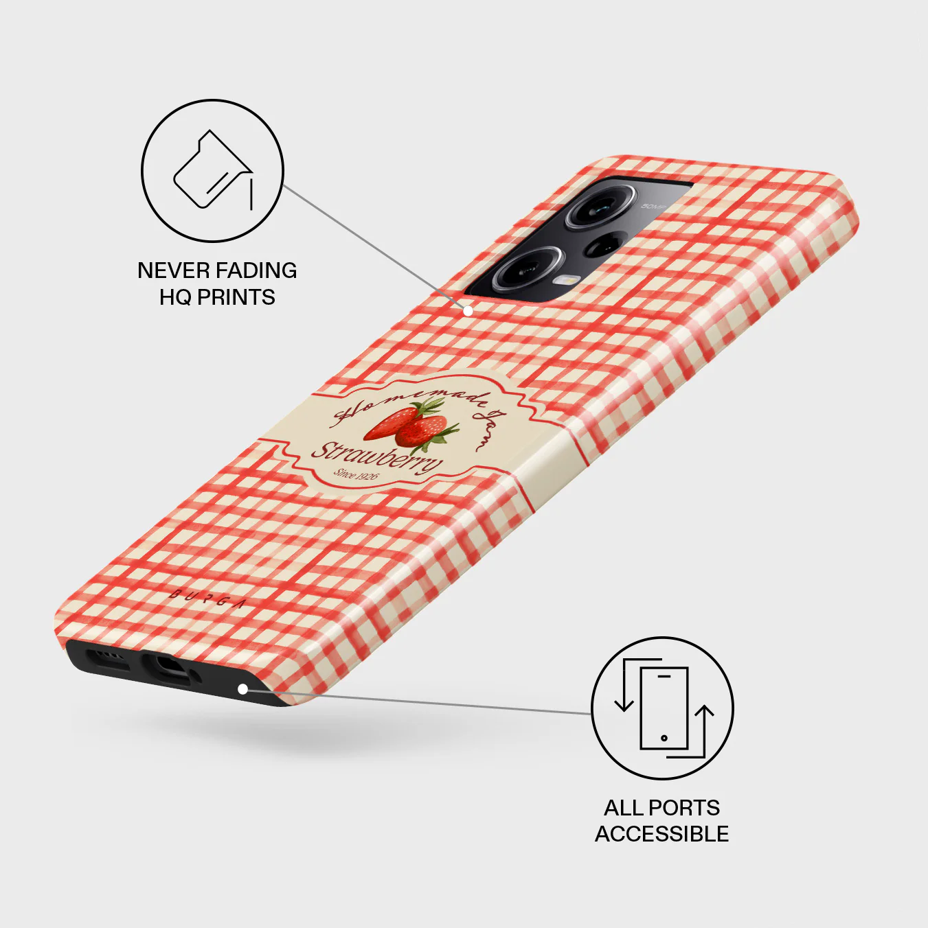 Grandma's Jam - Xiaomi Redmi Note 12 Pro 5G Case - Image 3