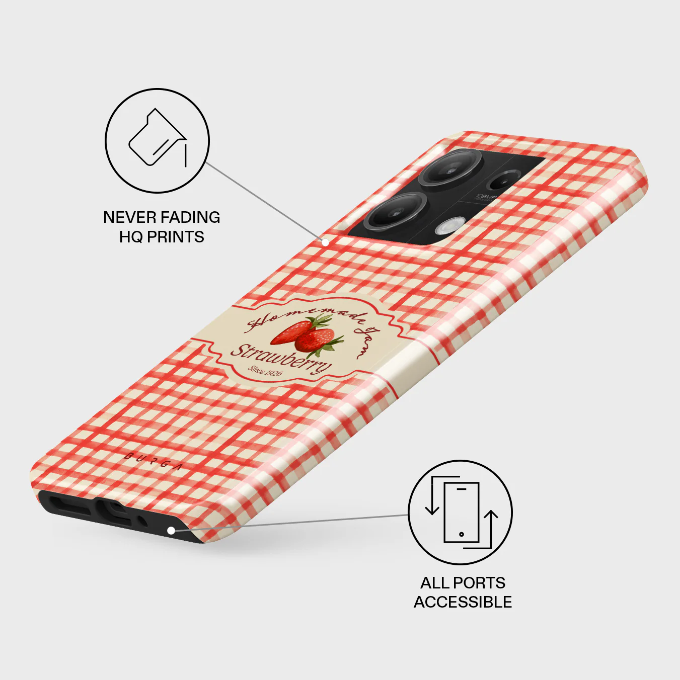 Grandma's Jam - Xiaomi Redmi Note 13 5G Case - Image 3