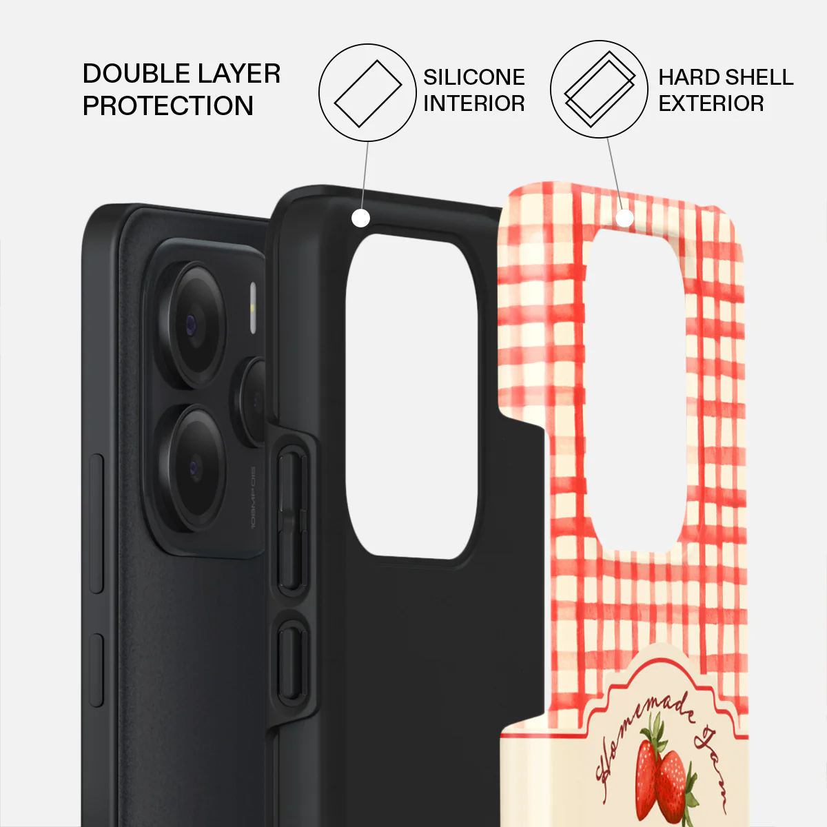 Grandma's Jam - Xiaomi Redmi Note 14 5G Case - Image 2