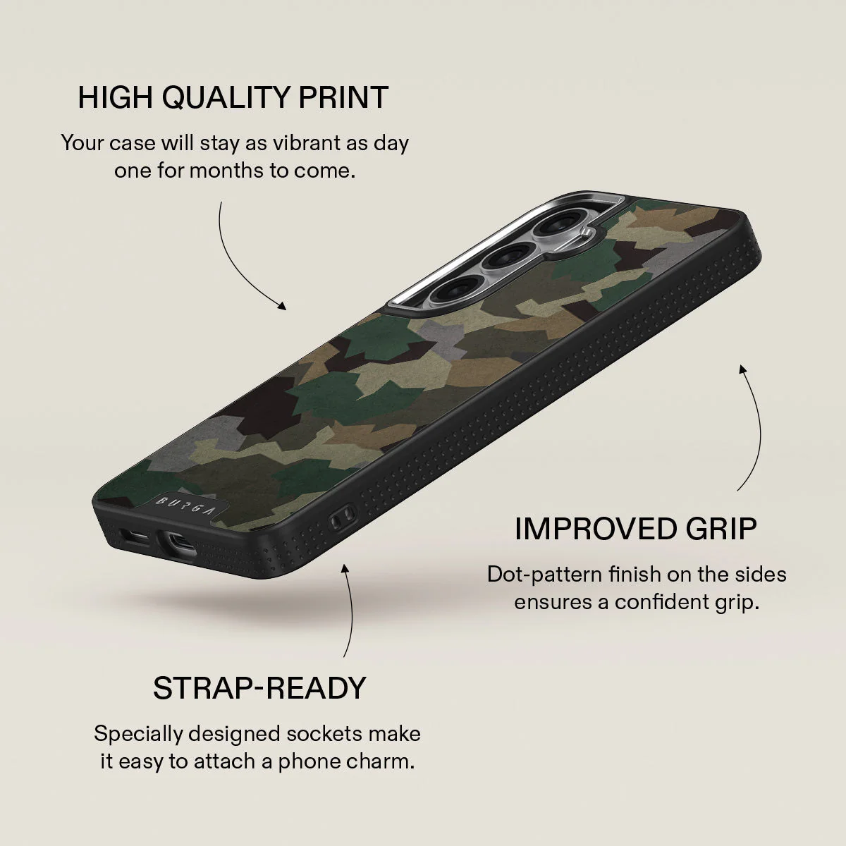 Tropical Green Camo - Samsung Galaxy S26 Case - Image 23