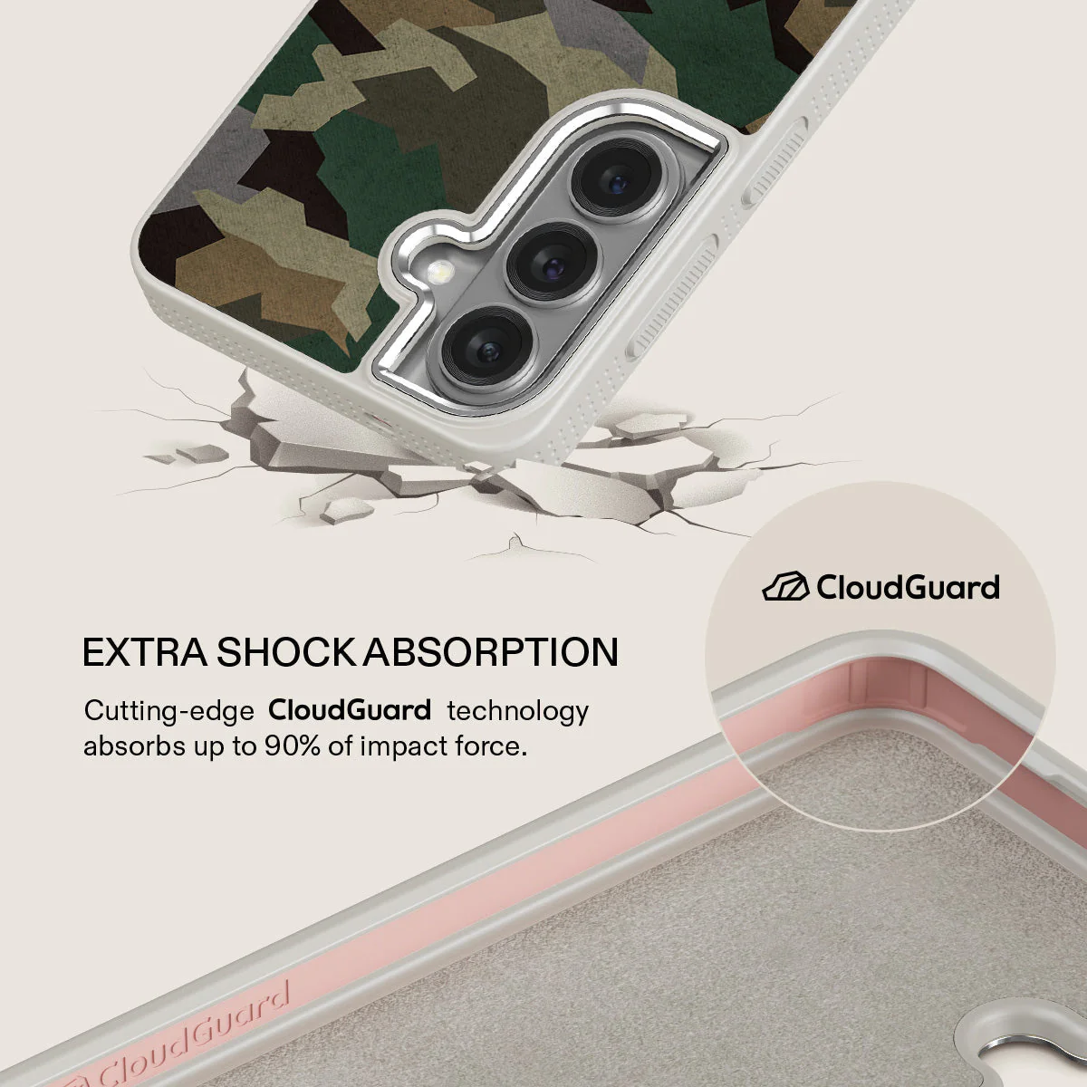 Tropical Green Camo - Samsung Galaxy S26 Case - Image 35