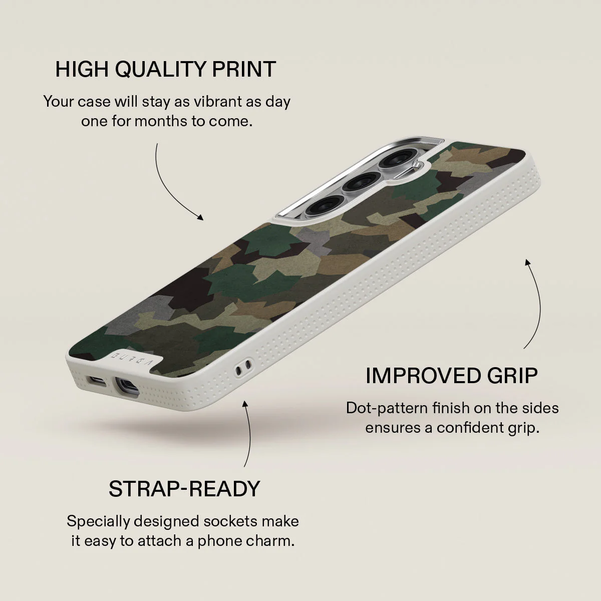 Tropical Green Camo - Samsung Galaxy S26 Case - Image 37