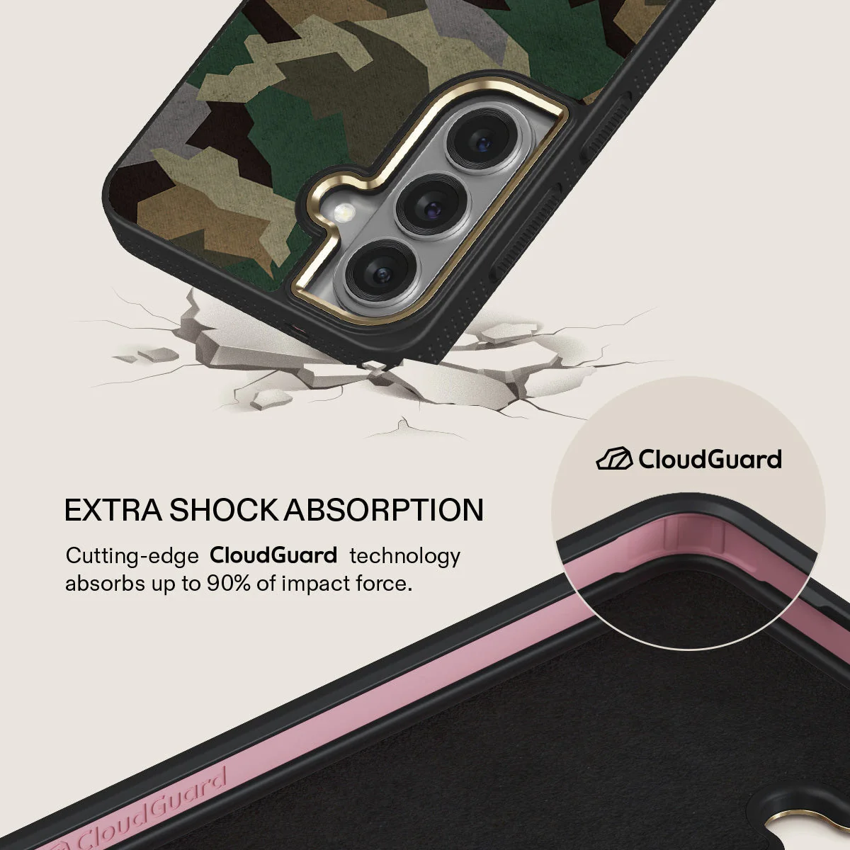 Tropical Green Camo - Samsung Galaxy S26 Case - Image 7