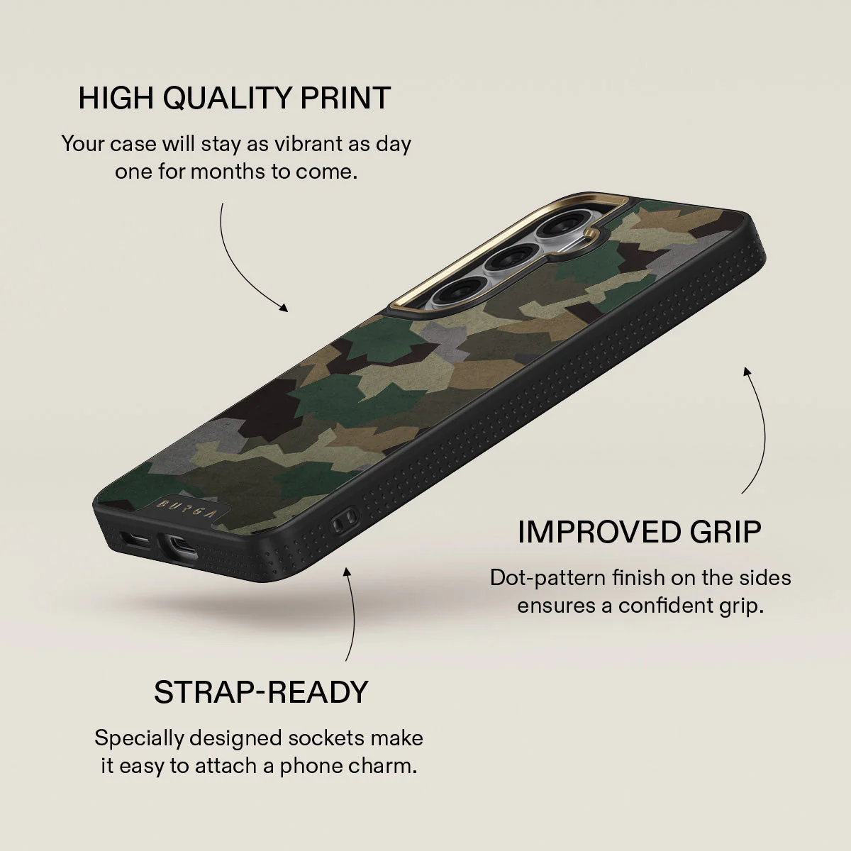 Tropical Green Camo - Samsung Galaxy S26 Case - Image 9