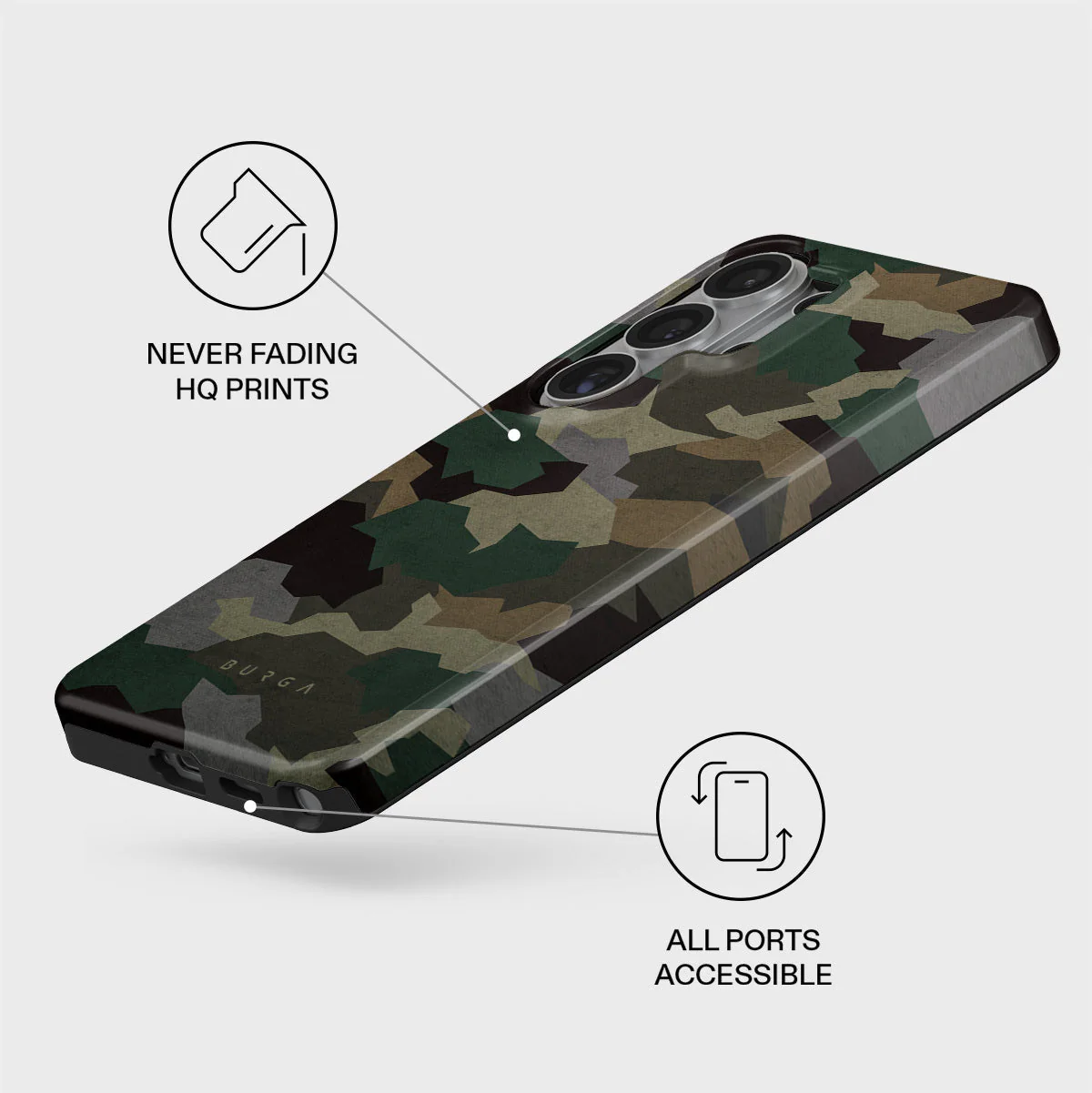 Tropical Green Camo - Samsung Galaxy S26 Ultra Case - Image 3