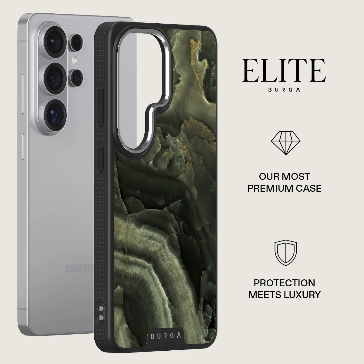 Misty Forest - Green Marble Samsung Galaxy S26 Ultra Case - Image 20