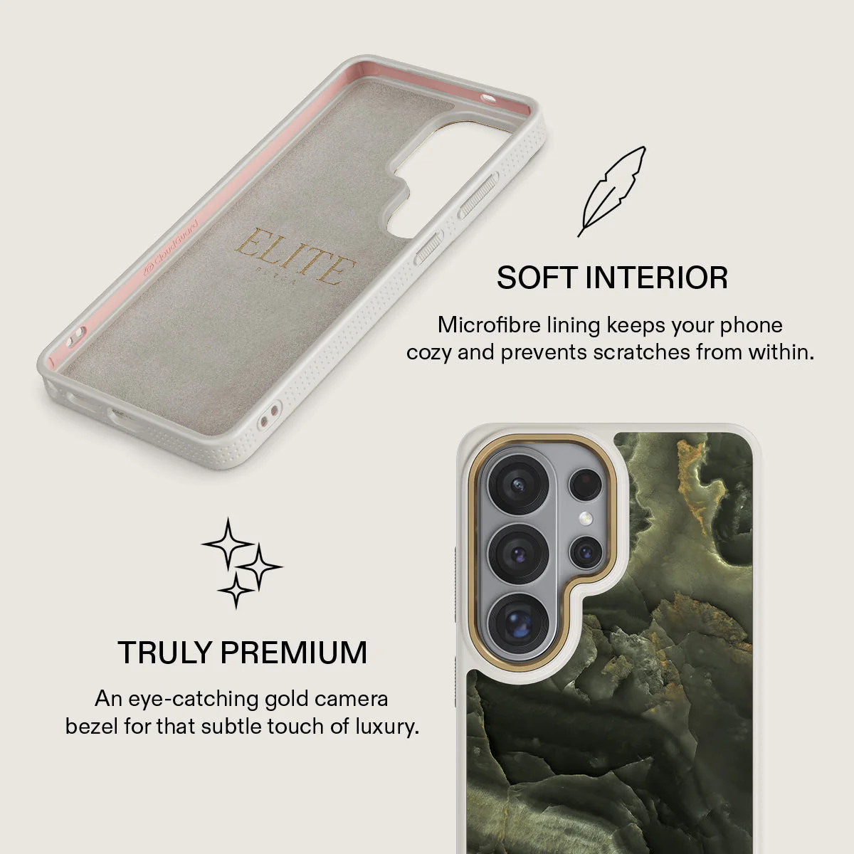 Misty Forest - Green Marble Samsung Galaxy S26 Ultra Case - Image 31
