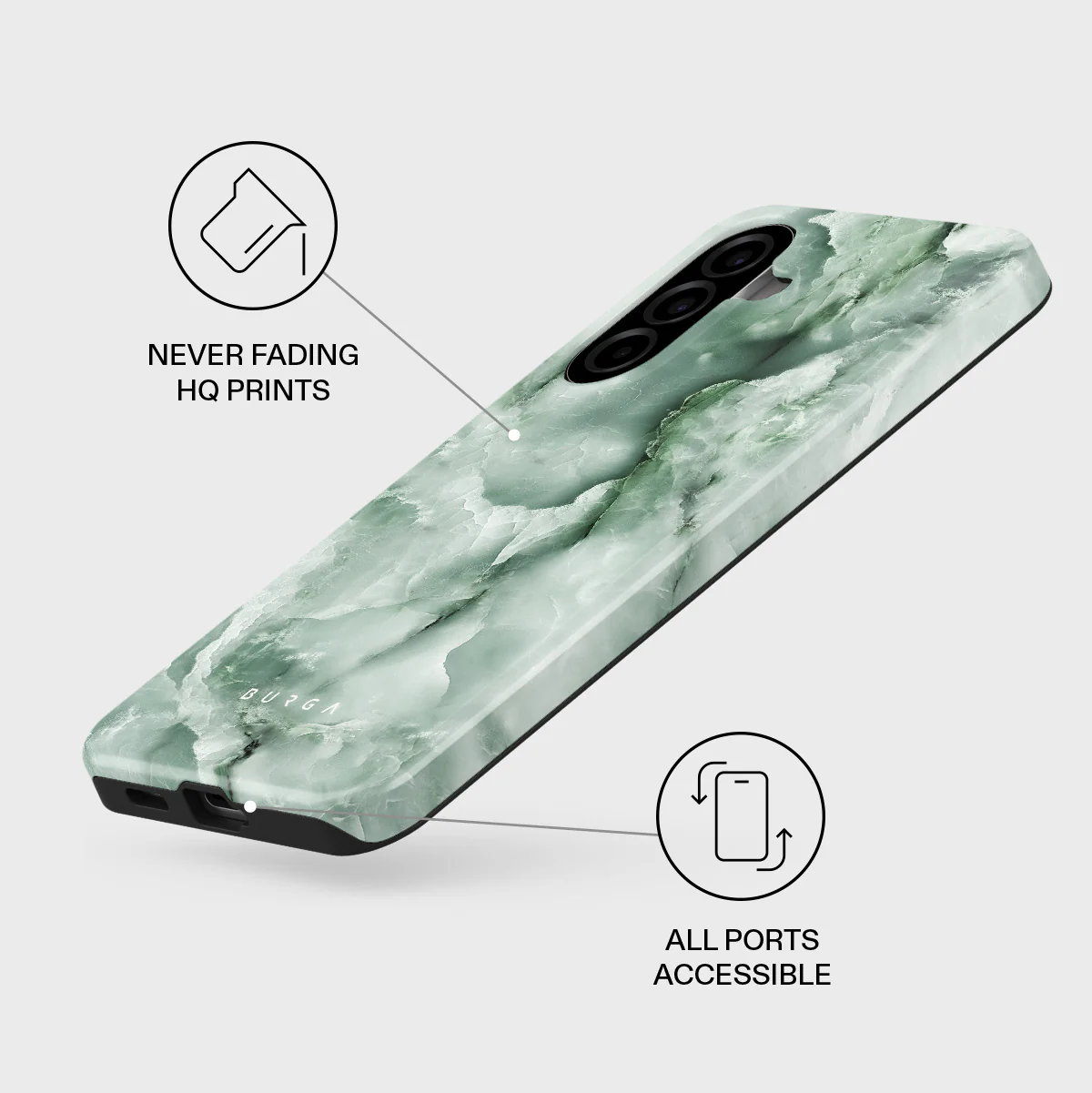 Pistachio Cheesecake - Green Samsung Galaxy A57 5G Case - Image 3