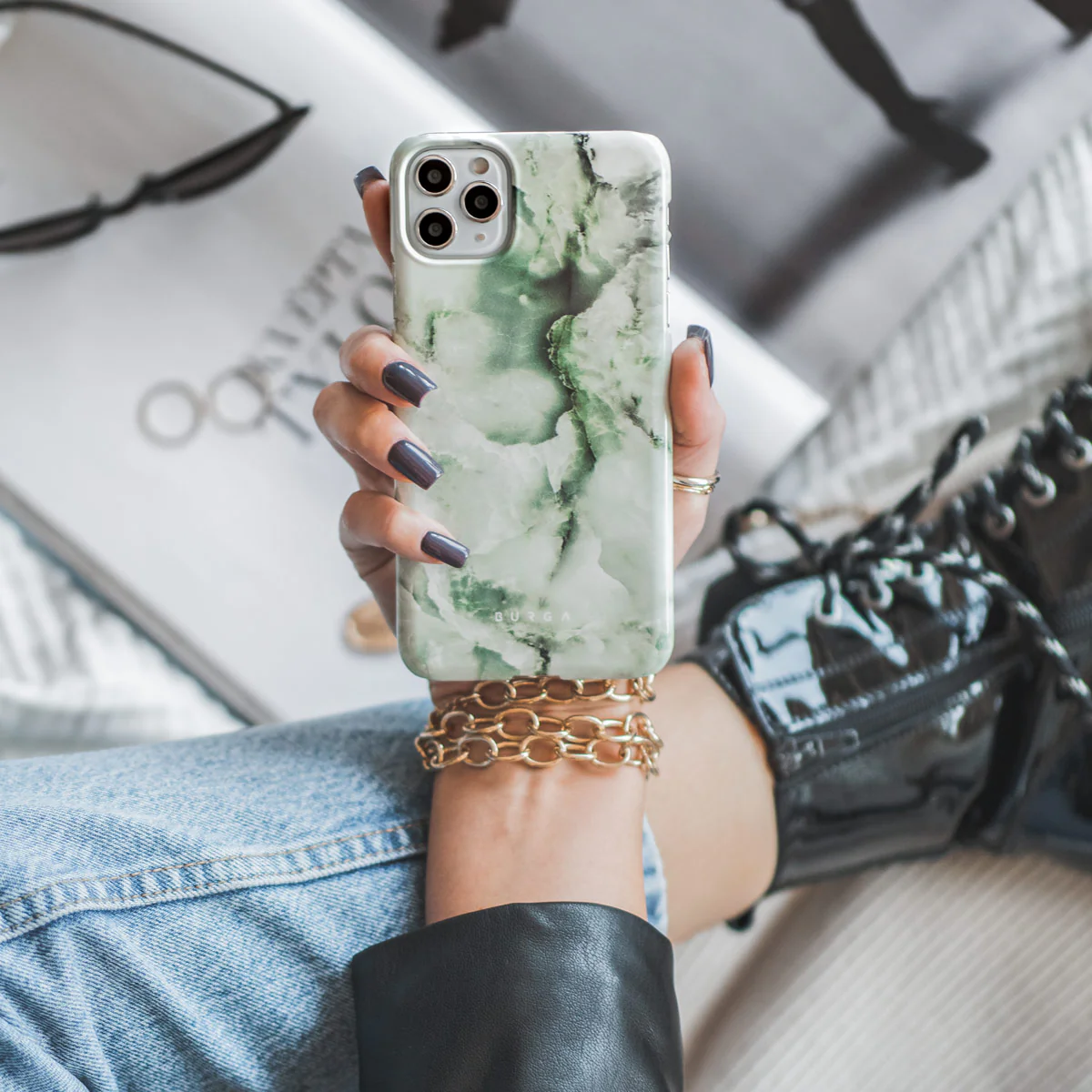 Pistachio Cheesecake - Green Samsung Galaxy S25 FE Case - Image 8