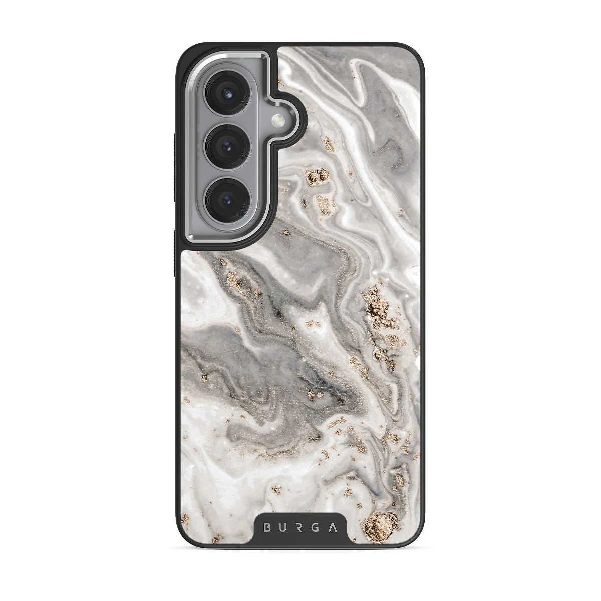 Snowstorm - Grey Marble Samsung Galaxy S26 Case - Image 19