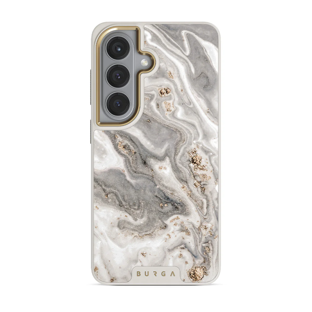 Snowstorm - Grey Marble Samsung Galaxy S26 Case - Image 26