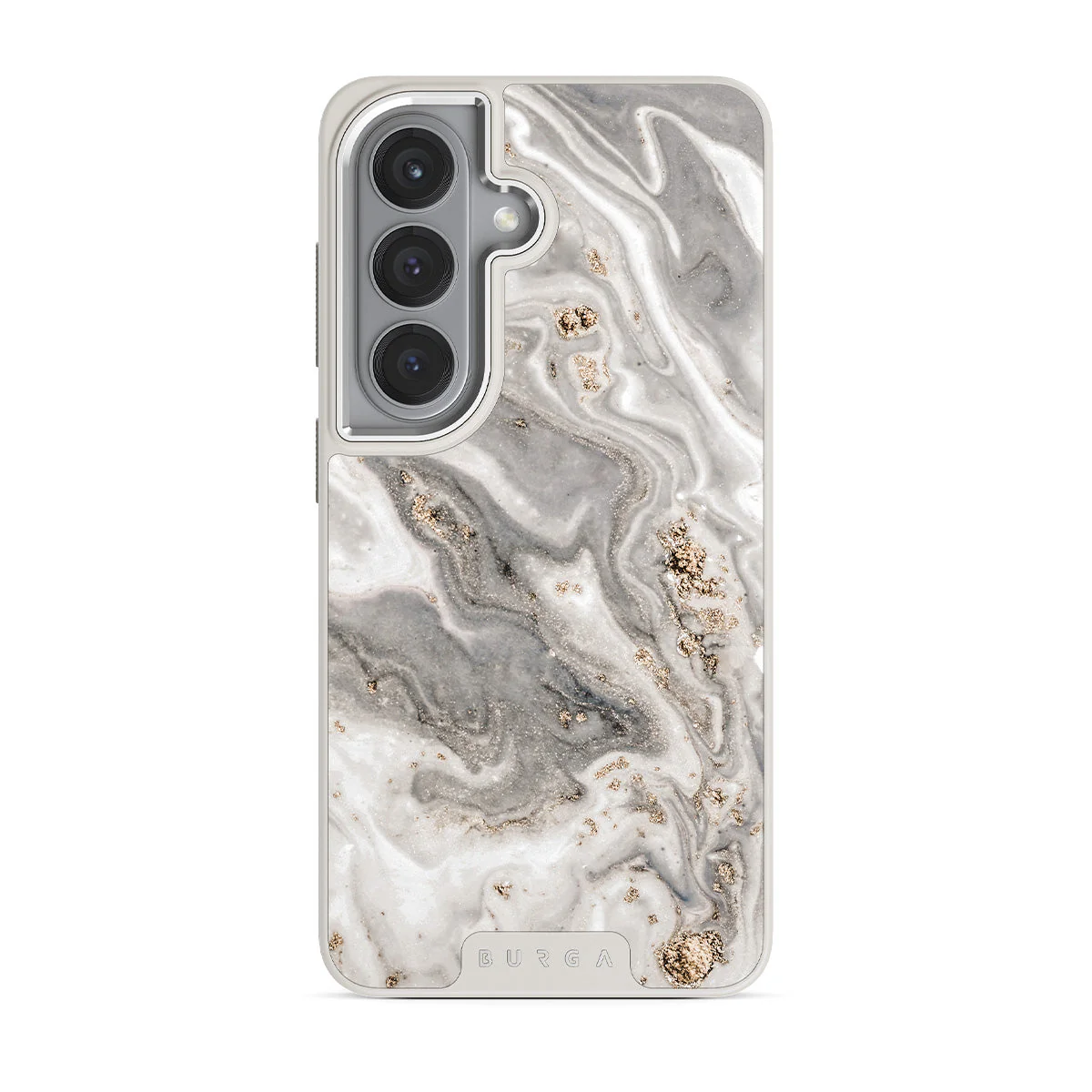Snowstorm - Grey Marble Samsung Galaxy S26 Case - Image 33