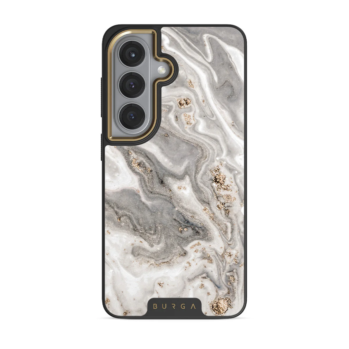 Snowstorm - Grey Marble Samsung Galaxy S26 Case - Image 5