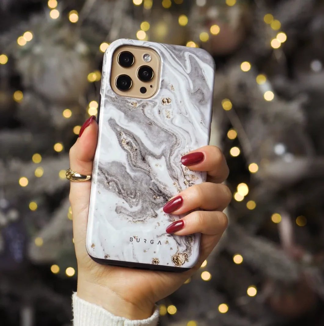 Snowstorm - Grey Marble Samsung Galaxy S26 Ultra Case - Image 40