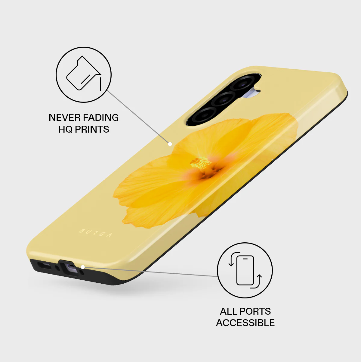 Hibiscus - Samsung Galaxy A37 5G Case - Image 3