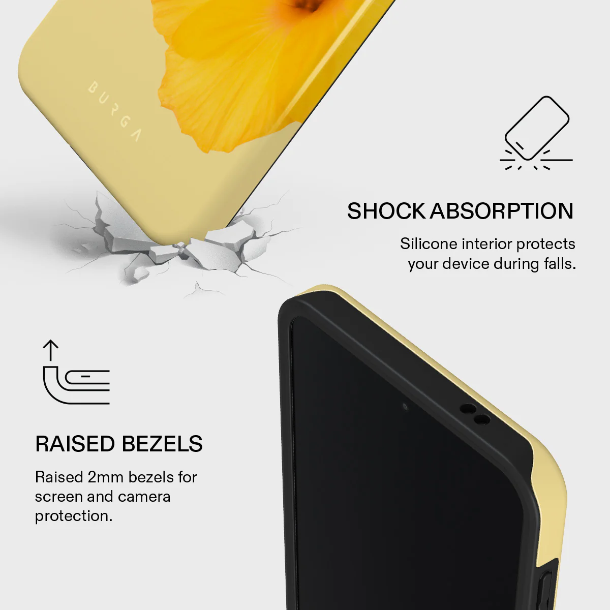 Hibiscus - Samsung Galaxy A57 5G Case - Image 4
