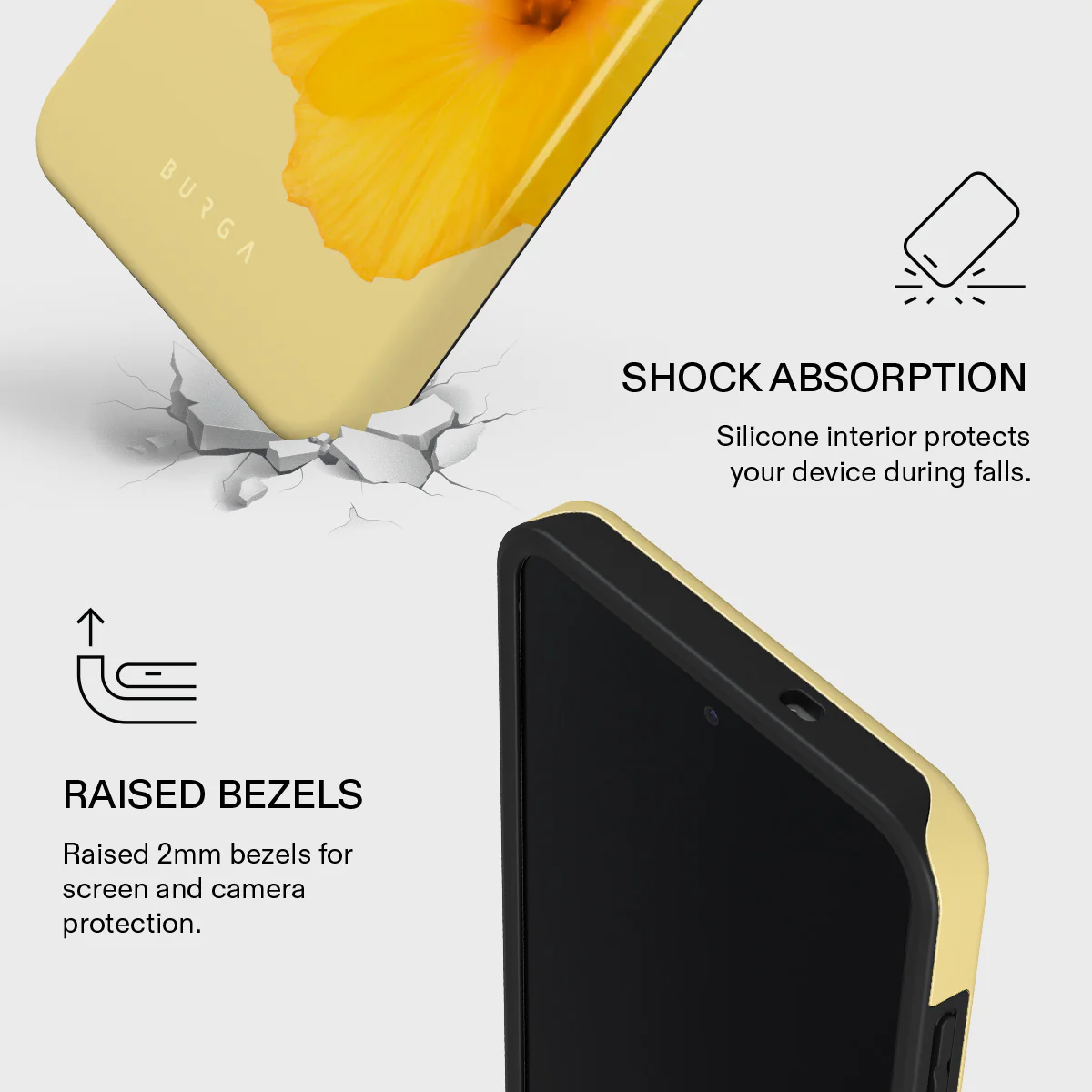 Hibiscus - Samsung Galaxy S25 FE Case - Image 4