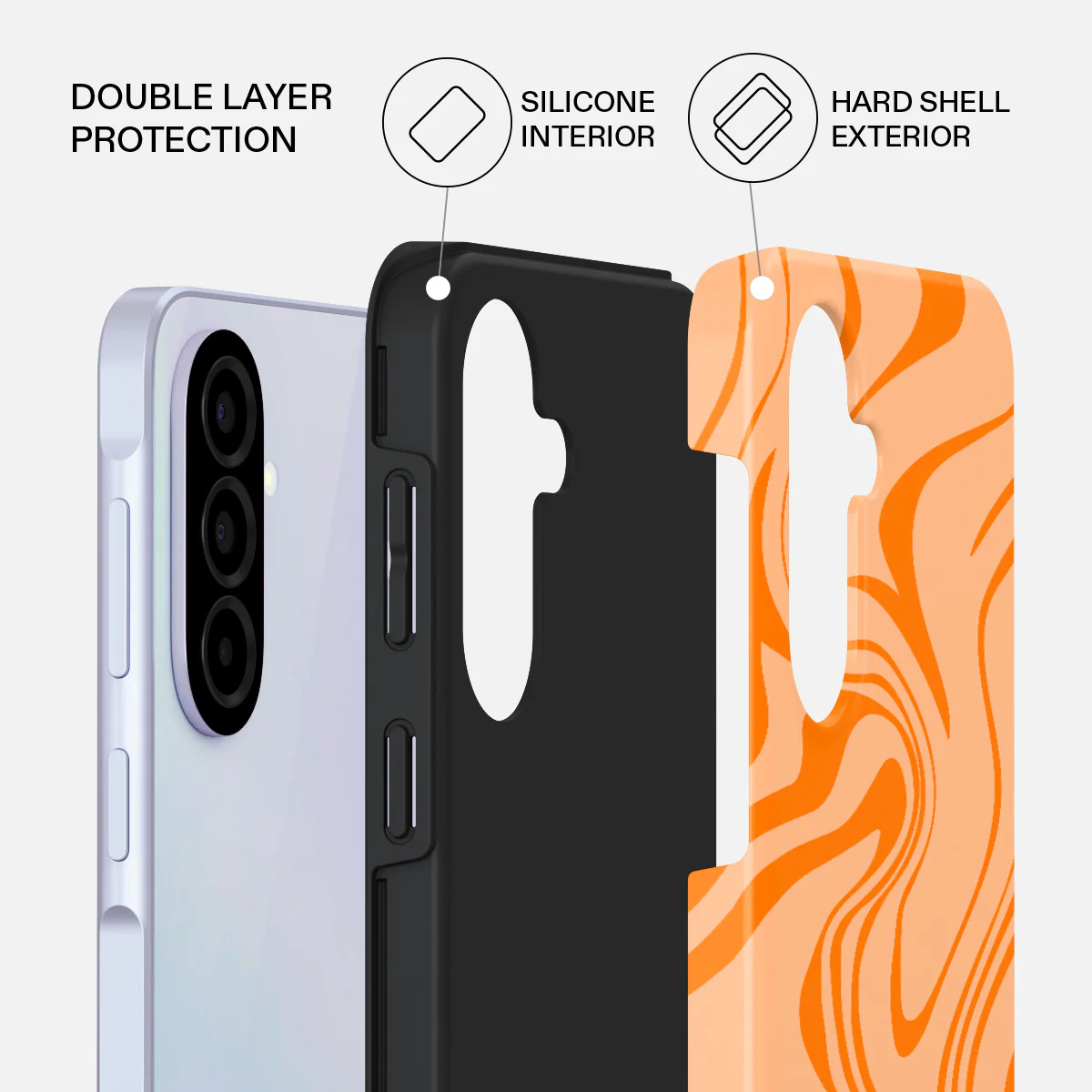 High Vibrations - Color Swirl Samsung Galaxy A37 5G Case - Image 2