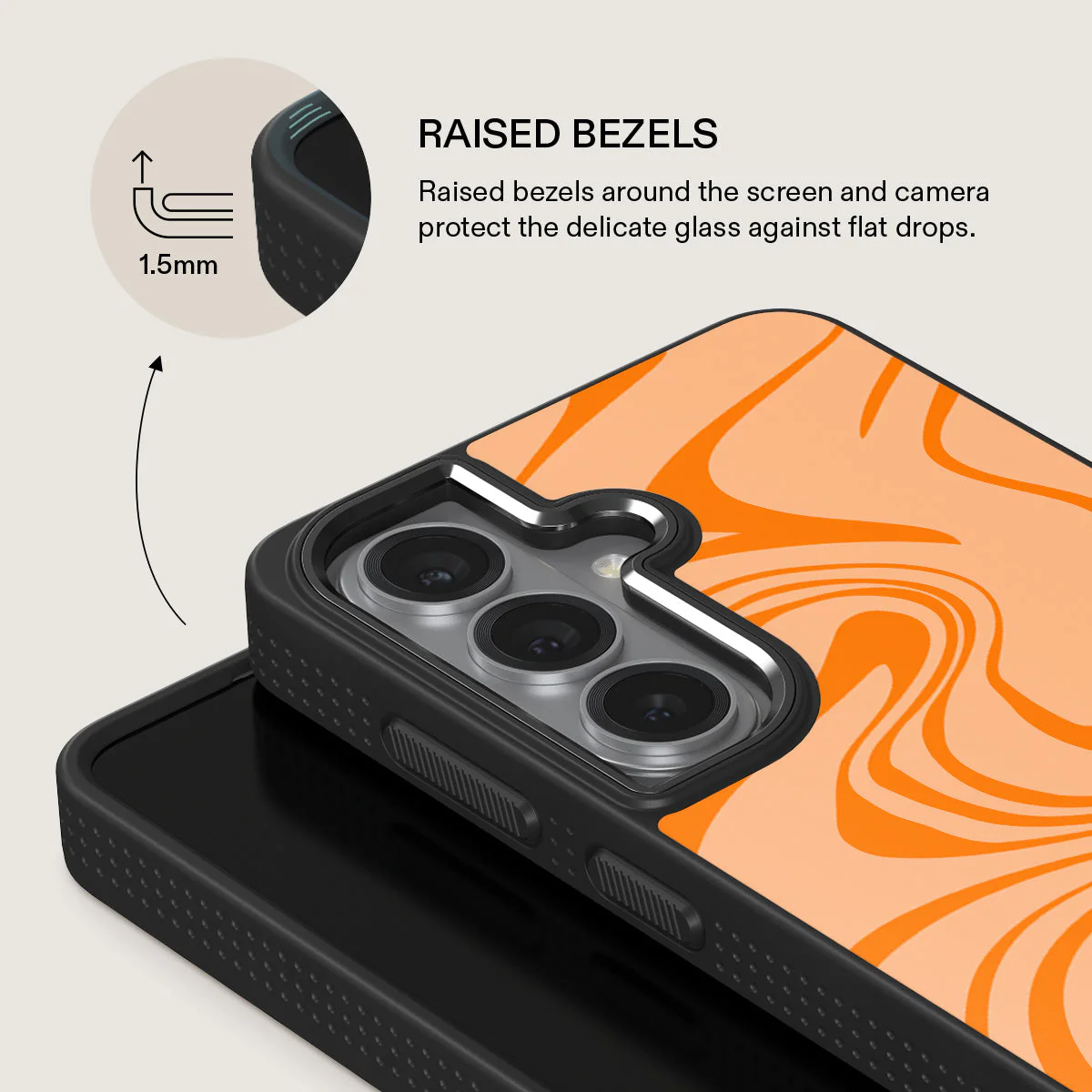 High Vibrations - Color Swirl Samsung Galaxy S26 Case - Image 15