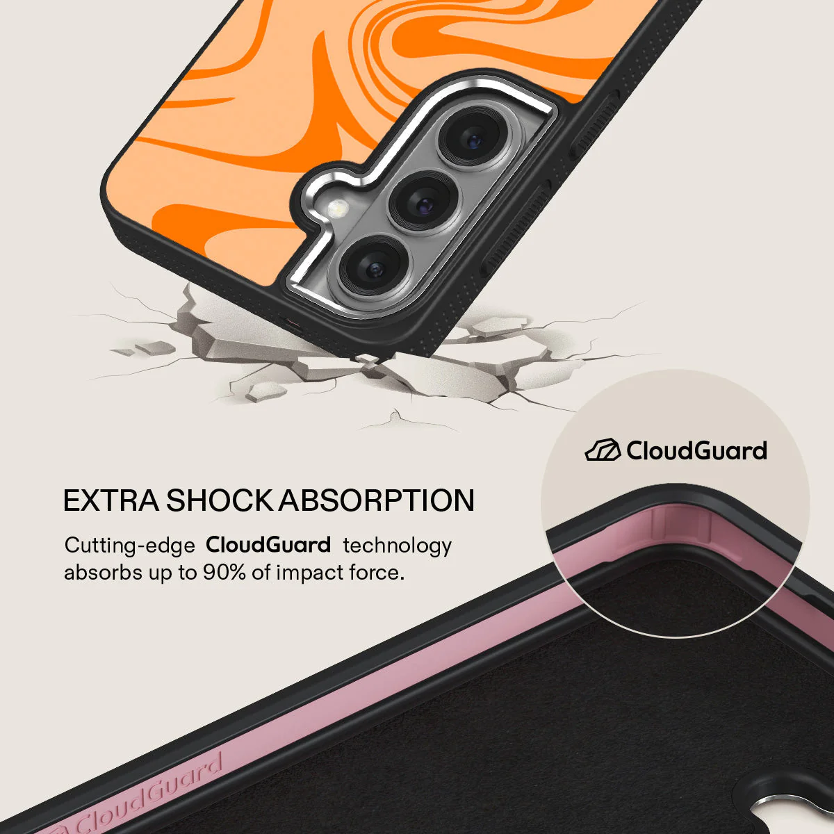 High Vibrations - Color Swirl Samsung Galaxy S26 Case - Image 21