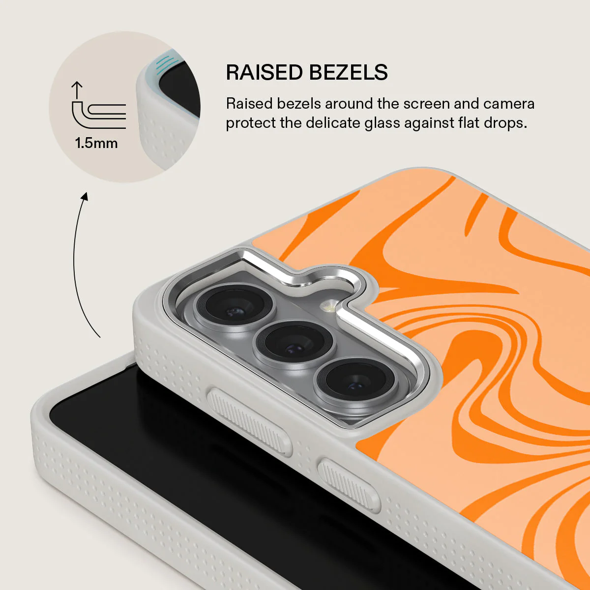 High Vibrations - Color Swirl Samsung Galaxy S26 Case - Image 36