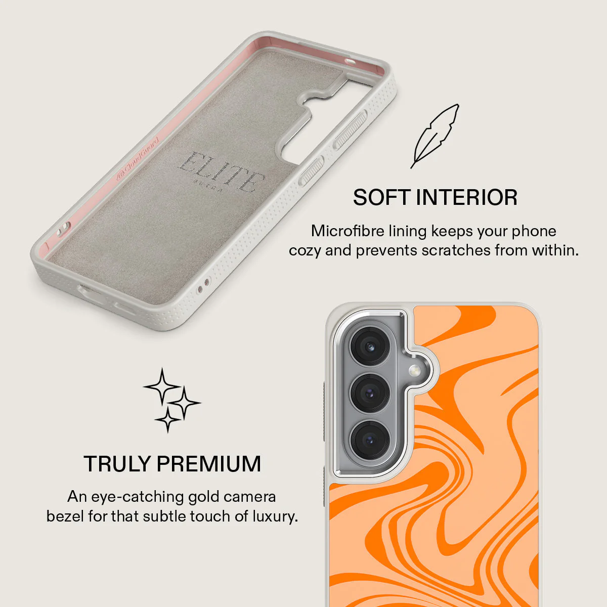 High Vibrations - Color Swirl Samsung Galaxy S26 Case - Image 38