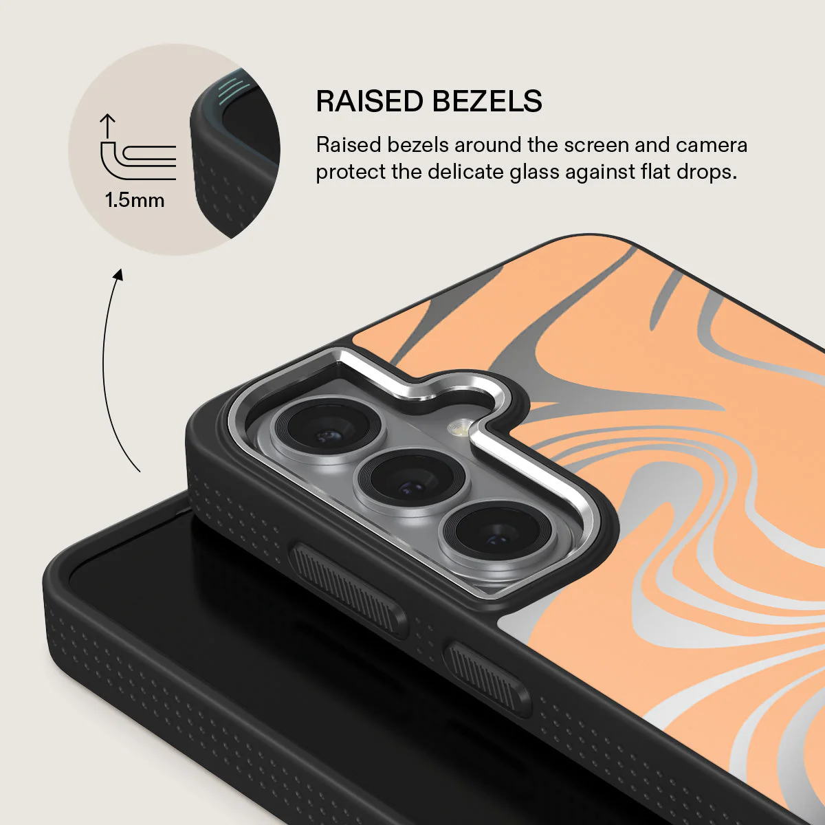 High Vibrations - Color Swirl Samsung Galaxy S26 Case - Image 60